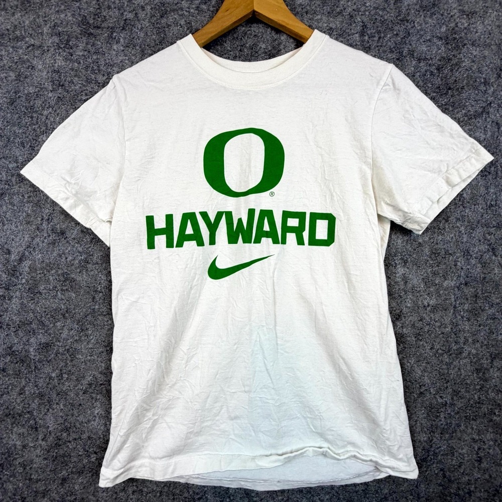 Oregon Ducks The Nike Tee Shirt Men Small White Green Nike Gordon Hayward Swoosh